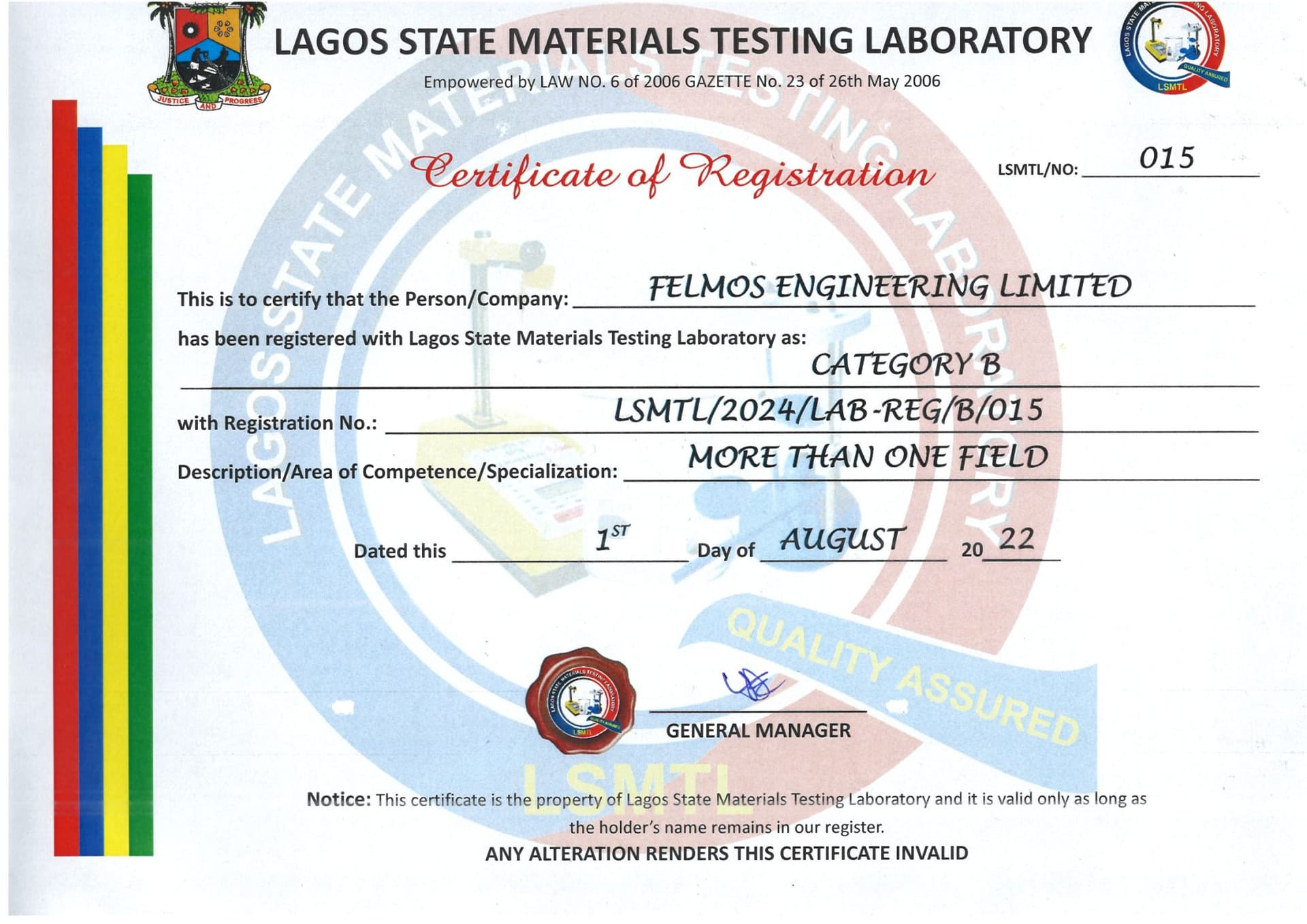 Certified Engineers